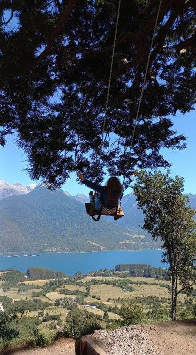 Cochamó, Columpios y Cascada La Escondida