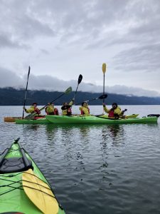 Kayak en Río Puelo