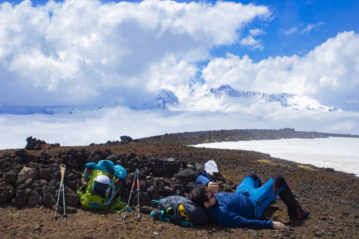 Ascenso Cumbre Volcán Hornopirén